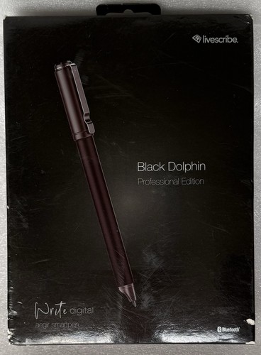 Livescribe black dolphin - livescribe,