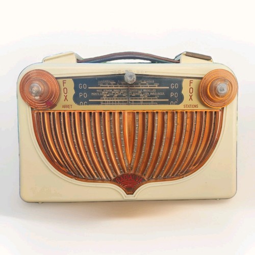 Radio vintage radialva - vintage, fox