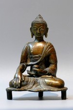 Bouddha Amitayus bronze Chine