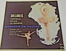 DISQUE VINYLE 33 TOUR LEO DELIBES COPPELIA SYLVIA LA SOURCE CD