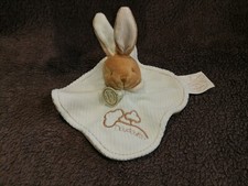 doudou et compagnie lapin plat
