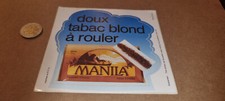Autocollant/sticker  MANILA Doux tabac blond a rouler (TOBACCO)