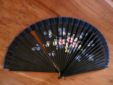 Vintage Éventail Pliable en