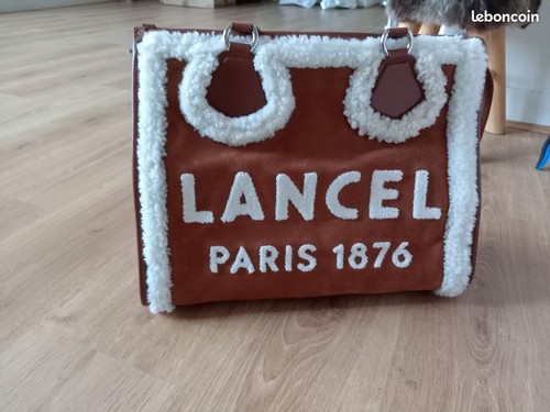 Sac lancel daim mouton - lancel, et