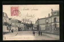 CPA Fontenay-Sous-Bois, Rue du Fort 1904 