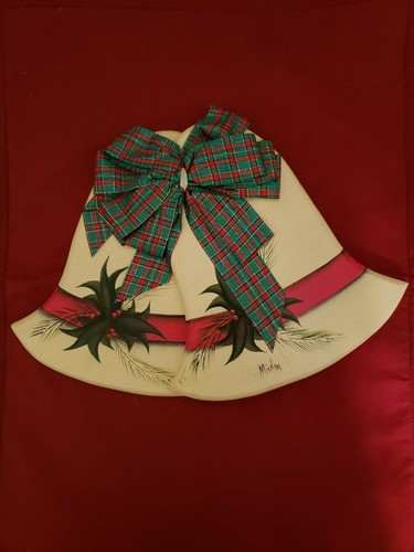 Wooden christmas bells - christmas,