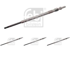 4 x Bougie de préchauffage FEBI BILSTEIN pour CITROËN, FIAT, IVECO, PEUGEOT