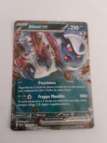 Carte pokemon absol - pokemon, ex