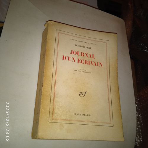 Dostoievski journal un - dostoievski.,