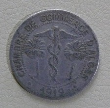 10 Centimes Token Algeria