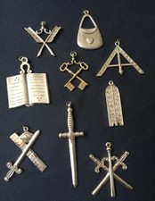Ensemble maçonnique de bijoux