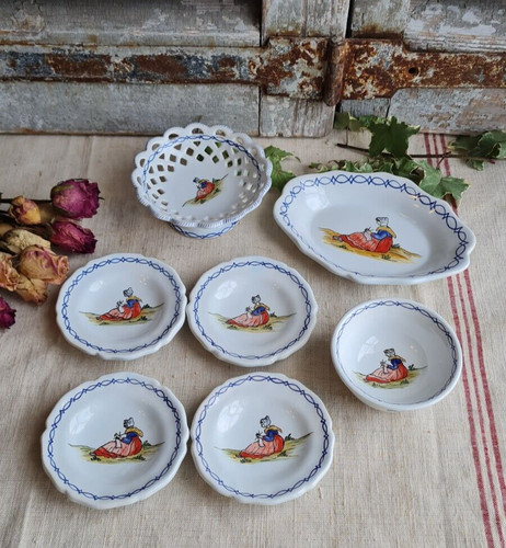 Ancienne dinette assiettes - ancienne,