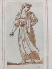 Dessin Plume Lavis XVIIIe