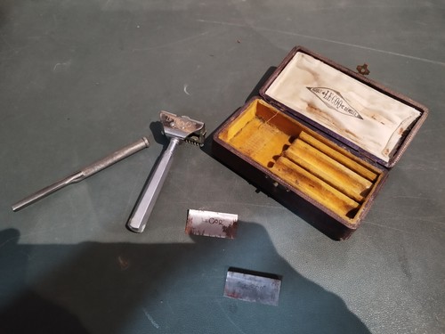 Ancien rasoir coffret - rasoir,