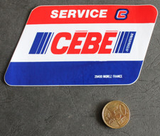 Autocollant / Sticker - SKI - CEBE Lunettes - Morez