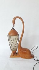 ALDO TURA SWAN LAMP RARE