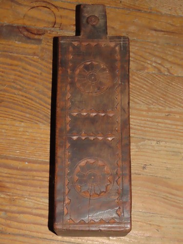 Boîte ancienne bois - boîte,