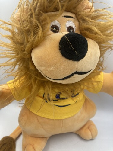Peluche lion mascotte lcl - peluche,