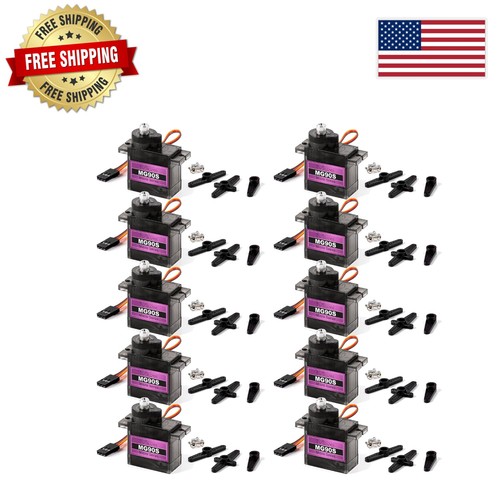 Pack micro servo motors - 10-pack,