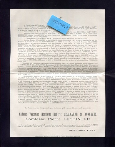 Faire part décès - faire-part, de
