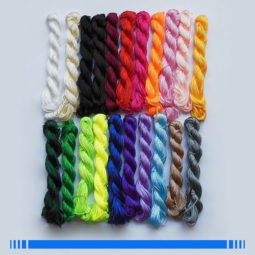 Fil nylon tressé cordon - nylon,