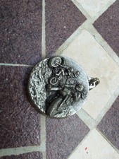 RARE TOP ! GROS PORTE-CLES MOTO-CROSS TRIAL 