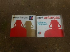 2 Plaques Publicitaire "ELF