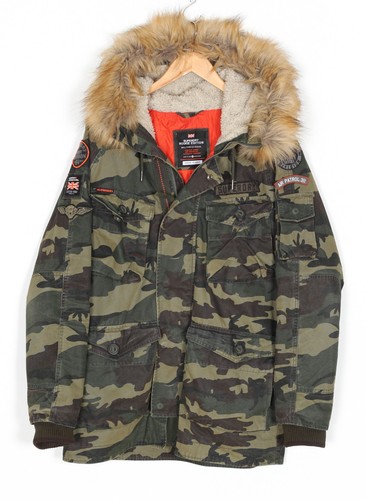 Superdry rookie fur hooded - rookie,