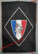 1940 ww2 insigne tissu - 1940, béret