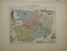 Carte France Département de