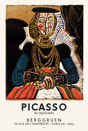 Pablo picasso affiche 85 - picasso,,