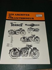 les archives du collectionneur TERROT MAGNAT DEBON 125CC 350CC HCT 500CC RGST