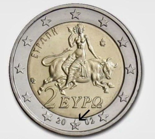 Piece euros rare 2002 - de,