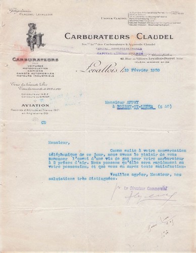 Levallois carburateur - levallois,