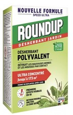 Désherbant polyvalent herbes mousses concentré 400ml ROUND UP