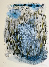 Maurice-Elie SARTHOU - "Le Bateau Ivre" - Lithographie originale signée - XII