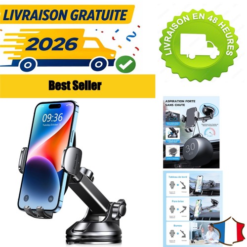 Support téléphone voiture - support,