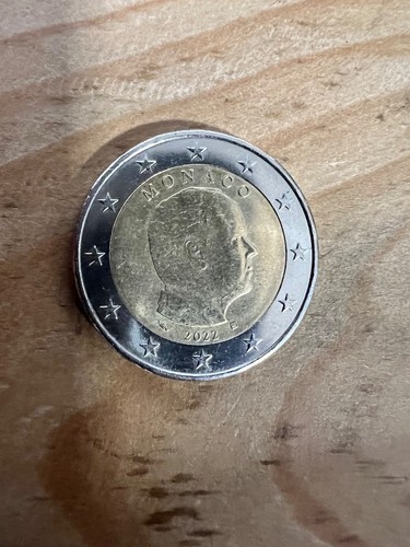 Monaco pièce euro 2022 - de, 2