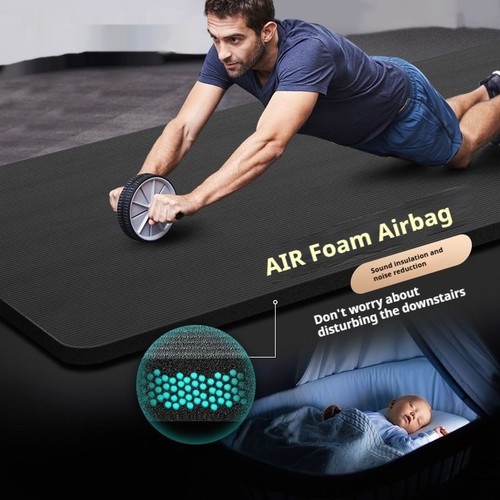 Tapis fitness antidérapant - fitness,