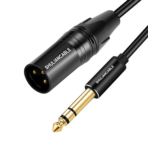 Xlr mâle vers 35mm - trs, jack