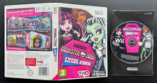 Jeu Monster High Lycée D'enfer Nintendo Wii en boite