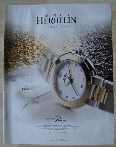 Publicité papier montre - -,