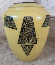 Vase art déco - art, signé