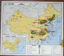  carte scolaire MDI  Chine