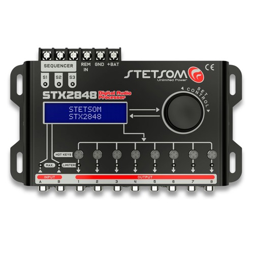 Stetsom stx2848 dsp crossover - dsp,