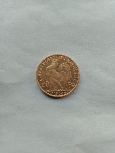 Francs 1902 sup - francs, coq
