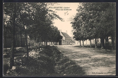 Cpa villenauxe place du - cpa,