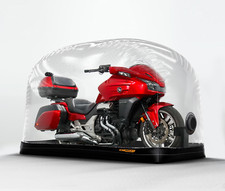 Cache bulles capsule moto