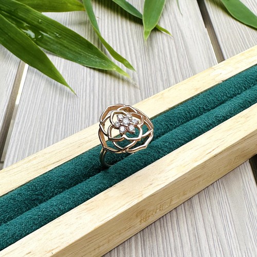 Pandora bague rose ajourée - rose,