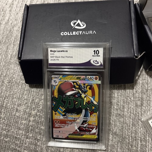 Carte pokémon méga lucario - carte,